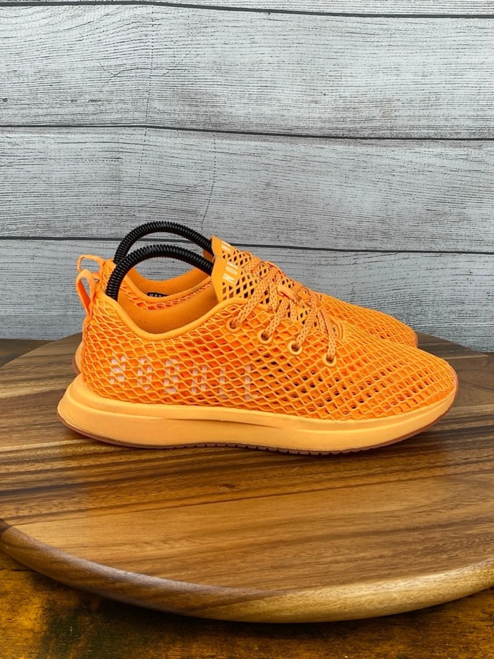 NoBull Diamond Mesh Runner Orange CrossFit Training Shoe Women’s Size 7